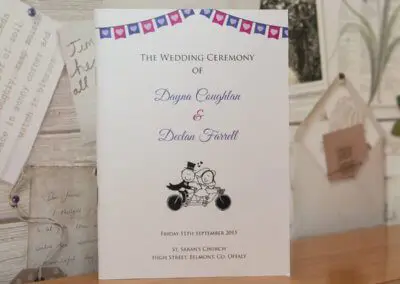wedding invitation bunting, Printing Services | Athalone Printing