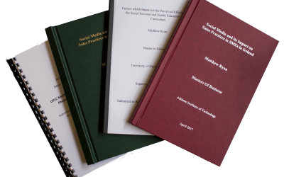 Thesis Binding Options: Tips on Choosing the Right Option for Your Academic Paper