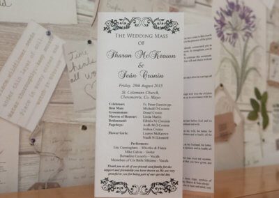 Wedding Mass Booklet