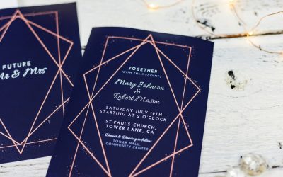 Quick guide to wedding stationery for your special day
